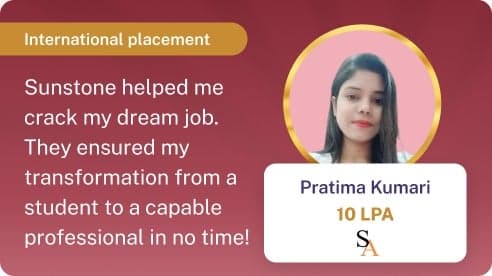 Pratima Kumari : Placed in Sakshi Advertising