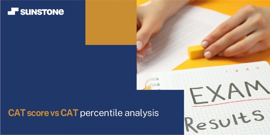 CAT marks vs percentile