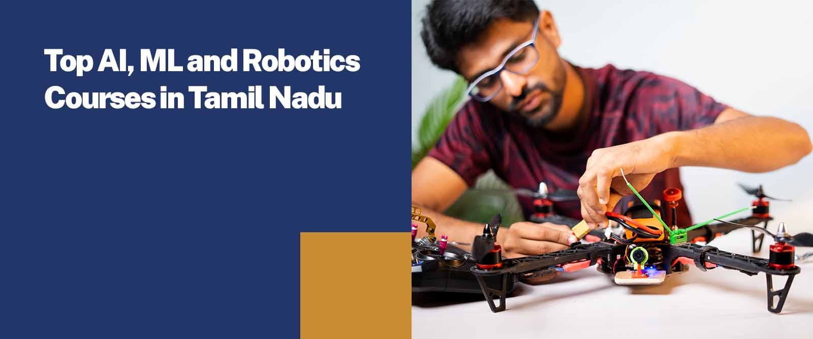 colleges in Tamil Nadu offer AI, ML, and robotics courses
