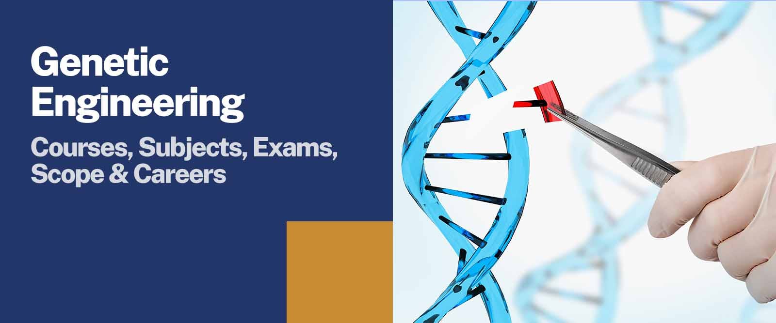 Genetic Engineering Courses, Scope & Careers